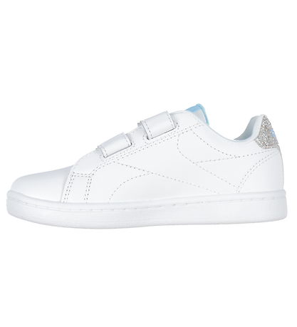 Reebok Sko - RBK Royal Complete C - Tennis - Hvid/Sølv/Blå
