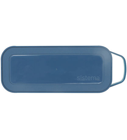 Sistema Madkasse - Slide And Snack - 445 ml - Blå