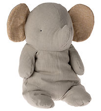 Maileg Bamse - Safari Friends - Elefant - Stor - 45 cm - Grå