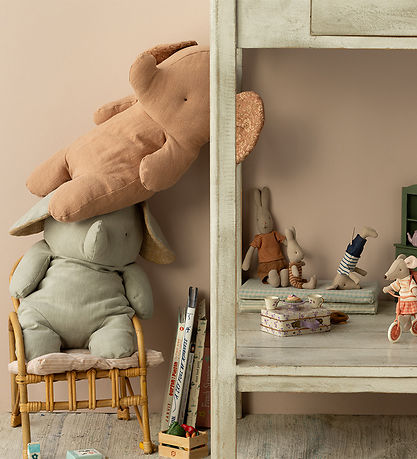 Maileg Bamse - Safari Friends - Elefant - Stor - 45 cm - Powder