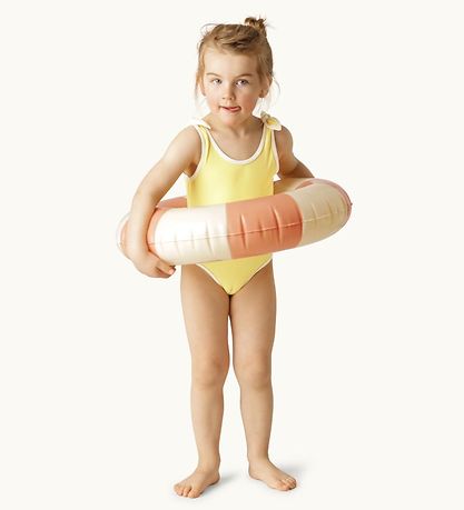 Petites Pommes Badering - 60 cm - Anna - Peach Daisy