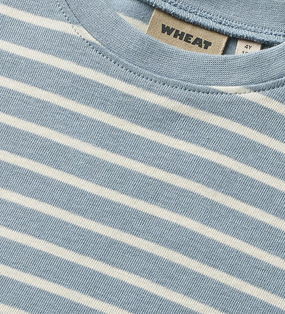 Wheat T-shirt - Fabian - Ashley Blue Stripe