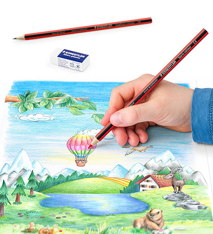Staedtler Farveblyanter - Noris Upcycled Wood - 12 stk.