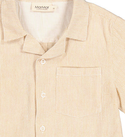 MarMar Skjorte - Tage - Dijon Stripe
