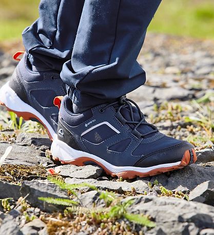 Viking Sko - Nator Low GTX - Navy/Orange