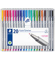 Staedtler Tuscher - 20 stk - Triplus Fineliner - 0,3 mm