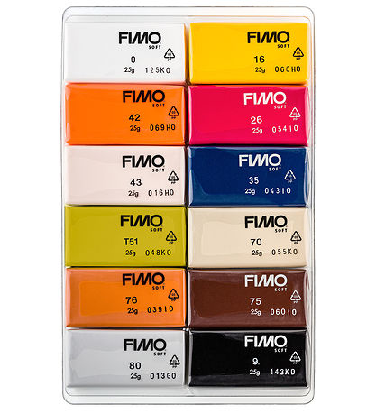Staedtler FIMO Modellervoks - Soft - 12x25 g - Natural