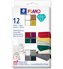 Staedtler FIMO Modellervoks - Soft - 12x25 g - Effect 