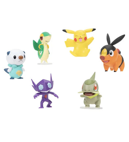 Pokémon Figurer - 6-pak - Battle Ready