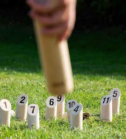 Bex Sport Havespil - Træ - Number Kubb