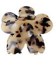 By Stær Hårklemme - Adeline - 7 cm - Sort/Beige