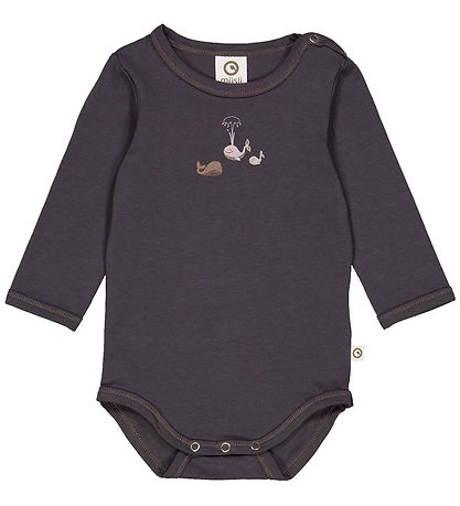 Müsli Body l/æ - Whale - Mystery Blue