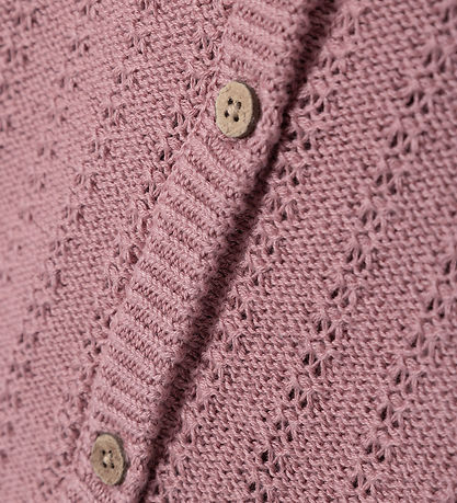 Lil' Atelier Cardigan - Strik - NbfDaimo - Nostalgia Rose