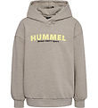 Hummel Hættetrøje - hmlZen - Silver Mink