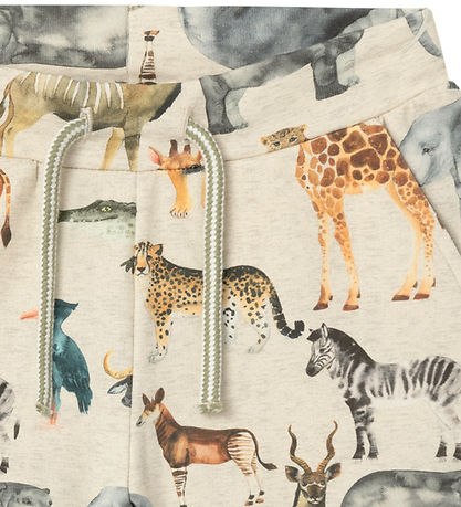 Name It Sweatshorts - NmmJasen - Peyote Melange m. Dyr