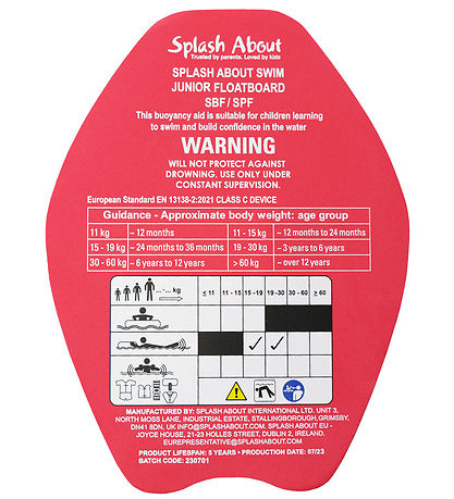 Splash About Svømmebræt - Blå