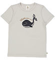 Müsli T-shirt - Whale - Soft Blue