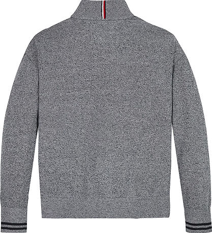 Tommy Hilfiger Bluse - Strik - Monotype - Desert Sky/Aegean Sea
