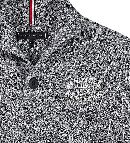 Tommy Hilfiger Bluse - Strik - Monotype - Desert Sky/Aegean Sea