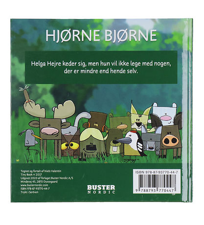 Forlaget Buster Nordic Bog - Hjørne Bjørne - Helga Hejre Mangler