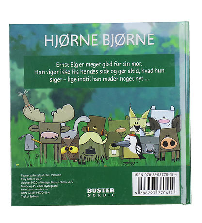 Forlaget Buster Nordic Bog - Hjørne Bjørne - Ernst Elg Bliver Næ