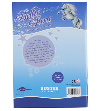 Forlaget Buster Nordic Aktivitetsbog m. Klistermærker - Bella Sa