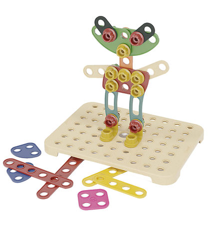 Quercetti Byggesæt - PlayBio Tecno Jumbo - 45 dele - 86165