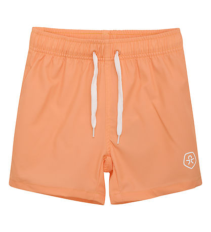 Color Kids Badeshorts - Tangerine