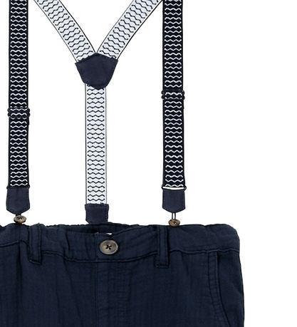Name It Bukser m. Seler - NmmBen - Dark Sapphire