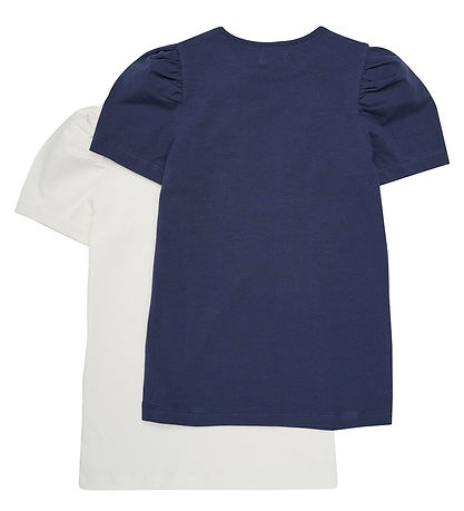 Creamie T-shirt - 2-pak - Cloud/Navy