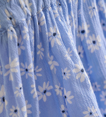 Creamie Nederdel - Flower Crepe - Bel Air Blue