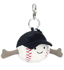 Jellycat Nøglering - 12x6 cm - Amuseables Sports Baseball