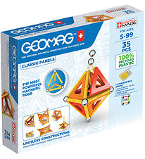 Geomag Magnetset - Classic Panels Återvunnet - 35 Delar
