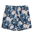 Color Kids Badeshorts - Deep Sea m. Palmeblade