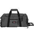 Eastpak Rejsetaske m. Hjul - Leatherface S 41L - Black Denim