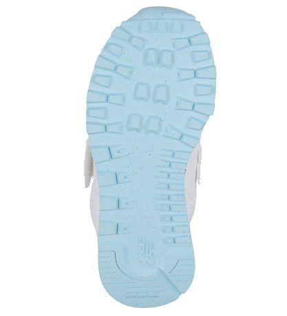 New Balance Sko - 574 - Hvid/Team Sky Blue