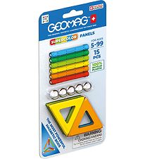 Geomag Magnetset - Supercolor Panels Återvunnet - 15 Delar