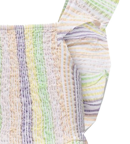 Kids Only Kjole - KogViola - Cloud Dancer/Multi Colour
