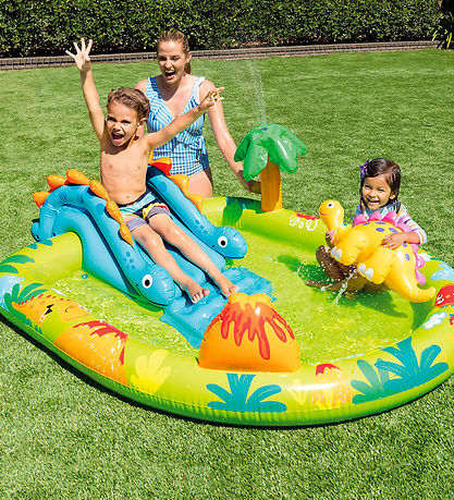 Intex Badebassin - Little Dino Play Center - 191x152x58 cm - 143
