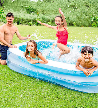 Intex Badebassin - Swim Center Family Pool - 262x175x56 cm - 770