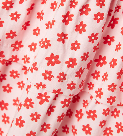 Name It Nederdel - NkfVigga - Parfait Pink/Red flowers