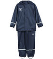Color Kids Regntøj m. Seler - PU - Dress Blues