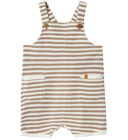 Lil Atelier Smækbukser - NbmJonas - Mocha Meringue m. Struktur