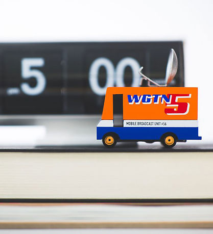 Candylab Bil - 8,4 cm - News Van - F703