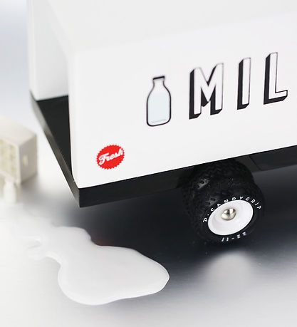 Candylab Bil - 8,5 cm - Milk Truck