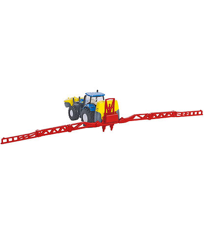 Siku Traktor m. Anhænger - 1:87 - New Holland Tractor With Crop 