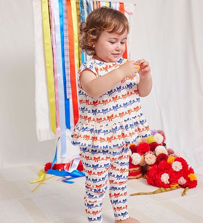 Bobo Choses Top - Ribbon Bow - Offwhite