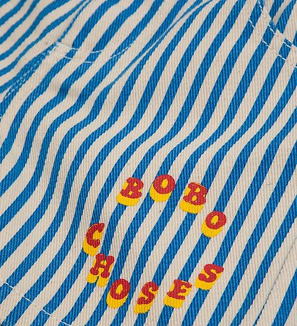 Bobo Choses Shorts - Circle Stripes - Blå