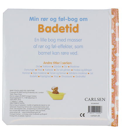 Forlaget Carlsen Billedbog - Min Rør og Føl-bog om - Badetid - D