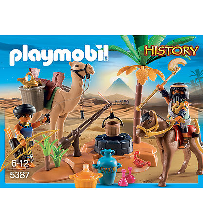 Playmobil History - Gravplyndrernes Lejr - 5387 - 57 Dele
